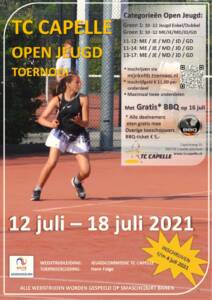 TC Capelle Open Jeugdtoernooi 2021